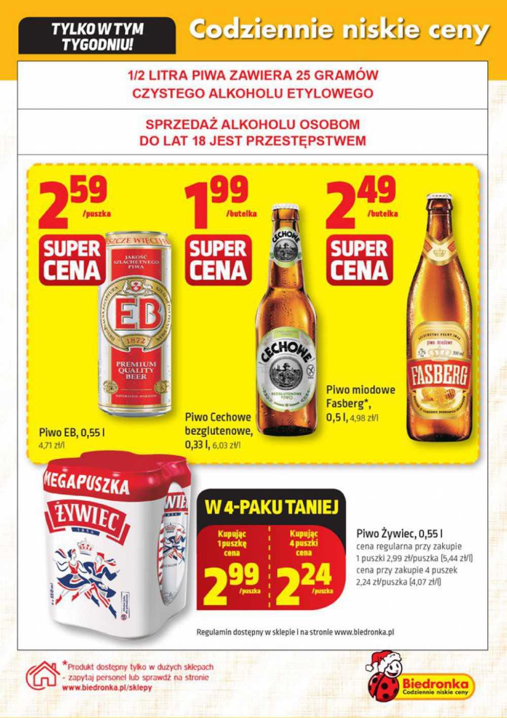 Gazetka promocyjna Biedronka do 16/12/2015 str.15