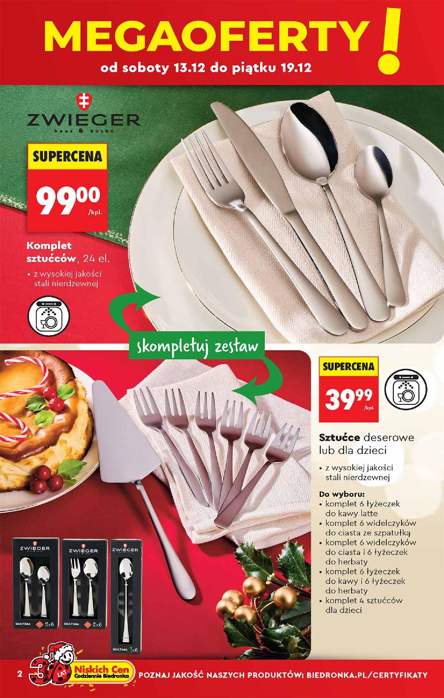 Gazetka promocyjna Biedronka do 03/01/2026 str.2