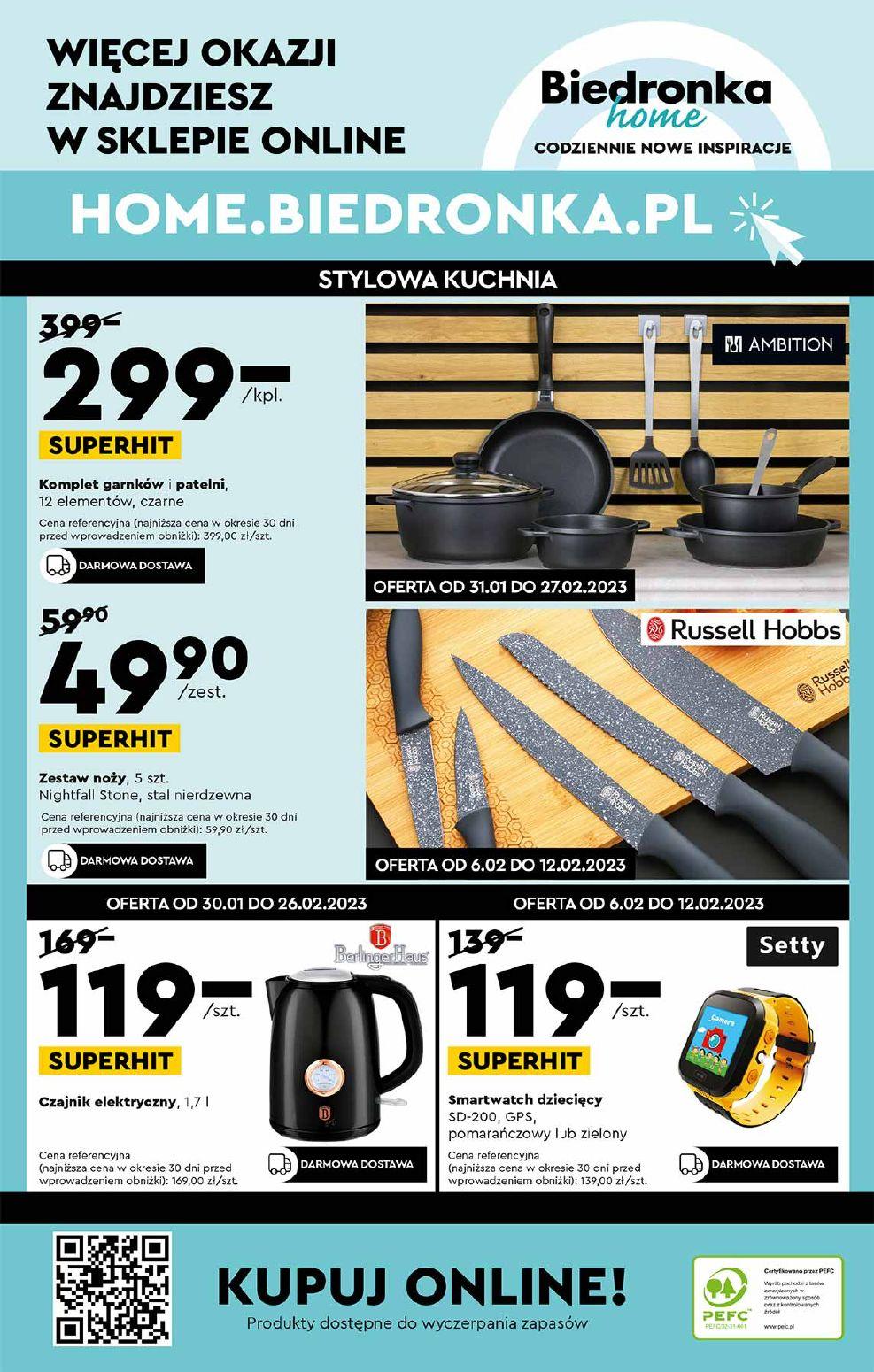 Gazetka promocyjna Biedronka do 22/02/2023 str.32