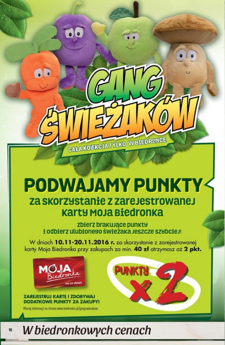 Gazetka promocyjna Biedronka do 16/11/2016 str.18