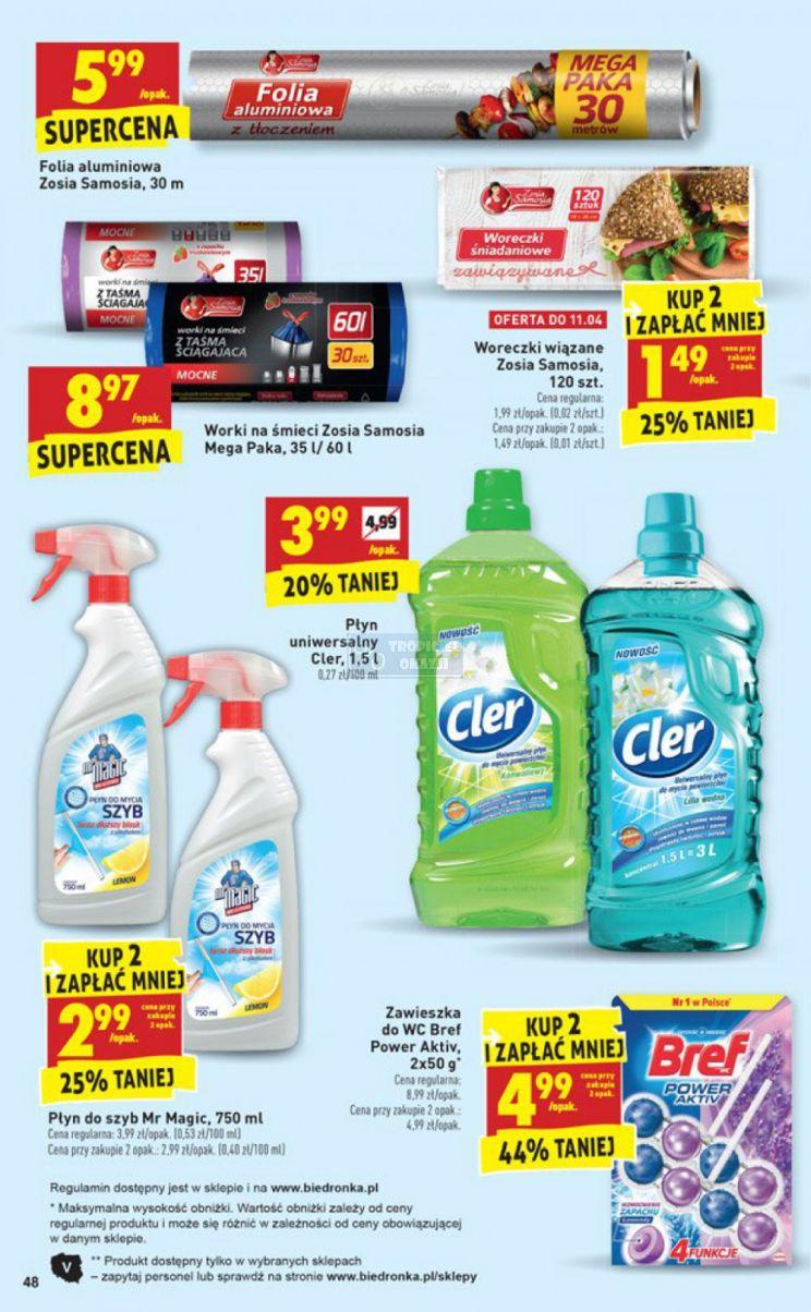 Gazetka promocyjna Biedronka do 14/04/2018 str.48