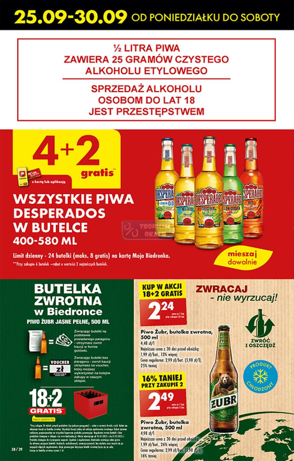 Gazetka promocyjna Biedronka do 30/09/2023 str.38