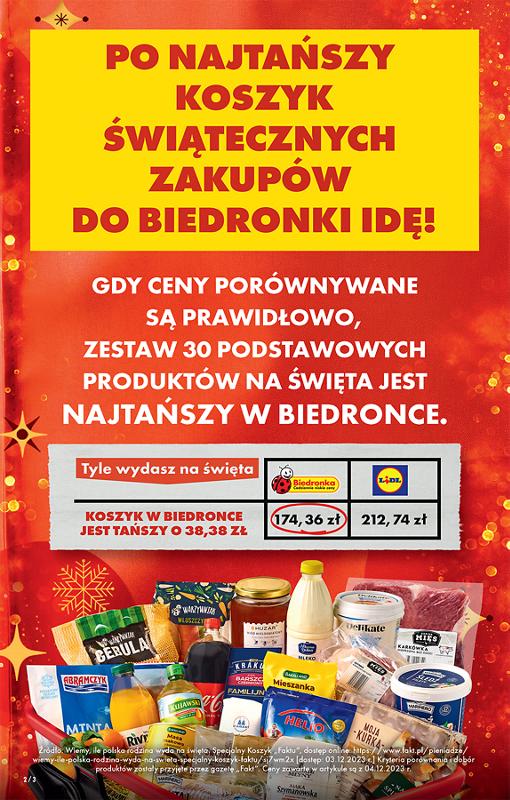 Gazetka promocyjna Biedronka do 17/12/2023 str.2