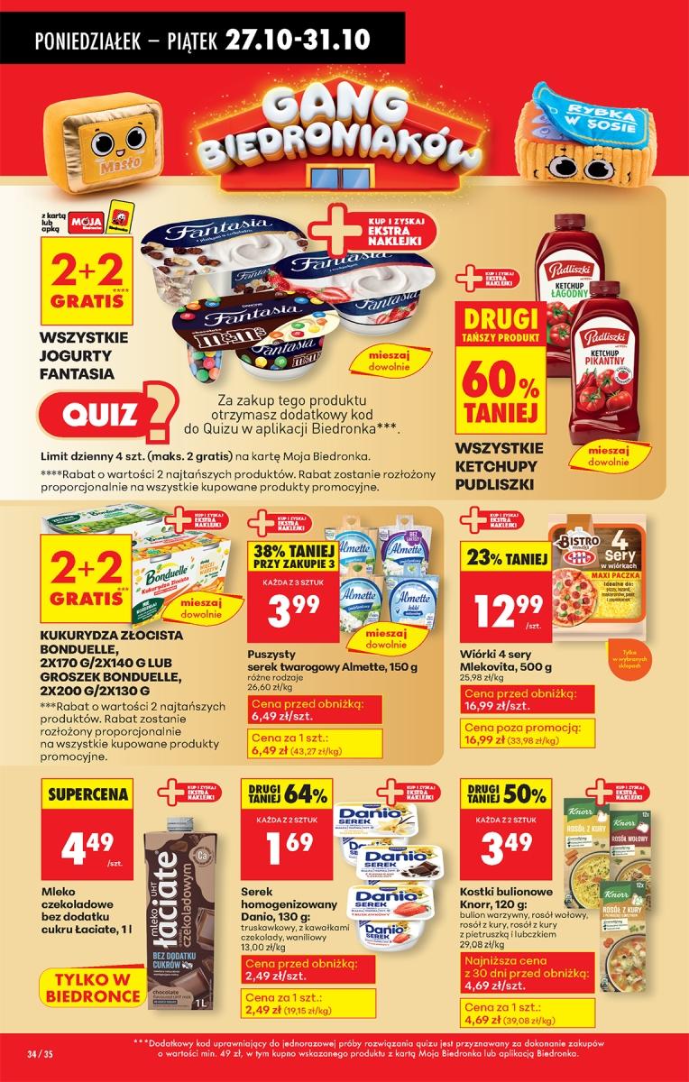 Gazetka promocyjna Biedronka do 31/10/2025 str.34