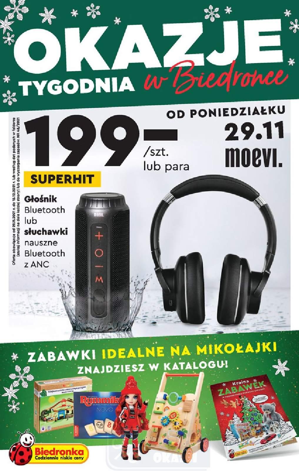 Gazetka promocyjna Biedronka do 15/12/2021 str.1