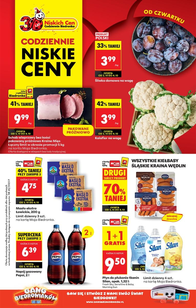 Gazetka promocyjna Biedronka do 08/10/2025 str.1