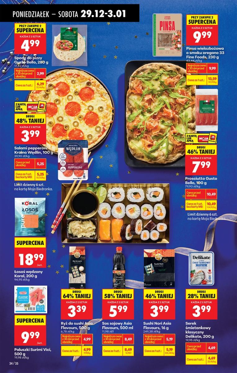 Gazetka promocyjna Biedronka do 03/01/2026 str.34