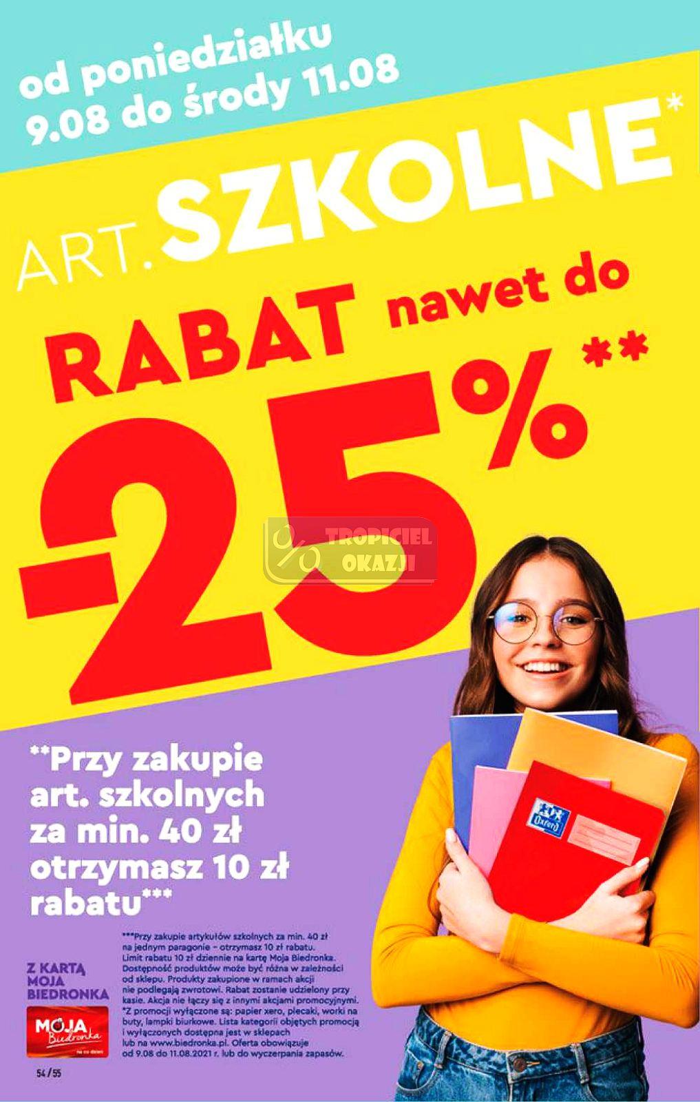 Gazetka promocyjna Biedronka do 14/08/2021 str.54