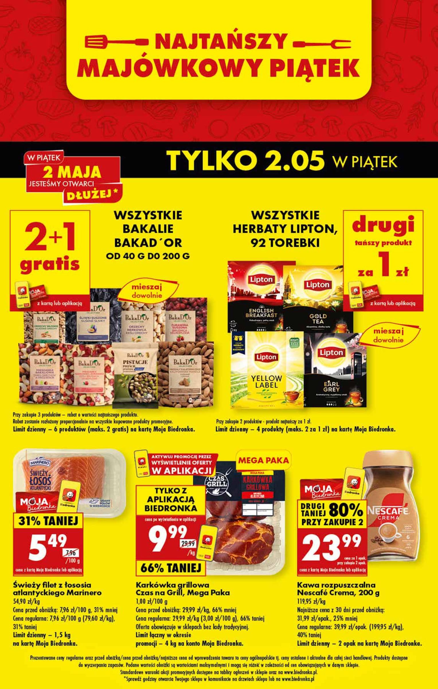 Gazetka promocyjna Biedronka do 02/05/2025 str.1