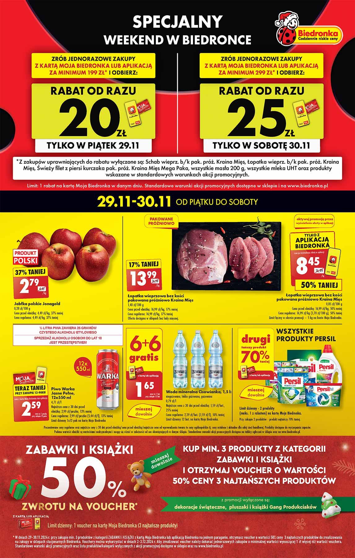 Gazetka promocyjna Biedronka do 30/11/2024 str.1