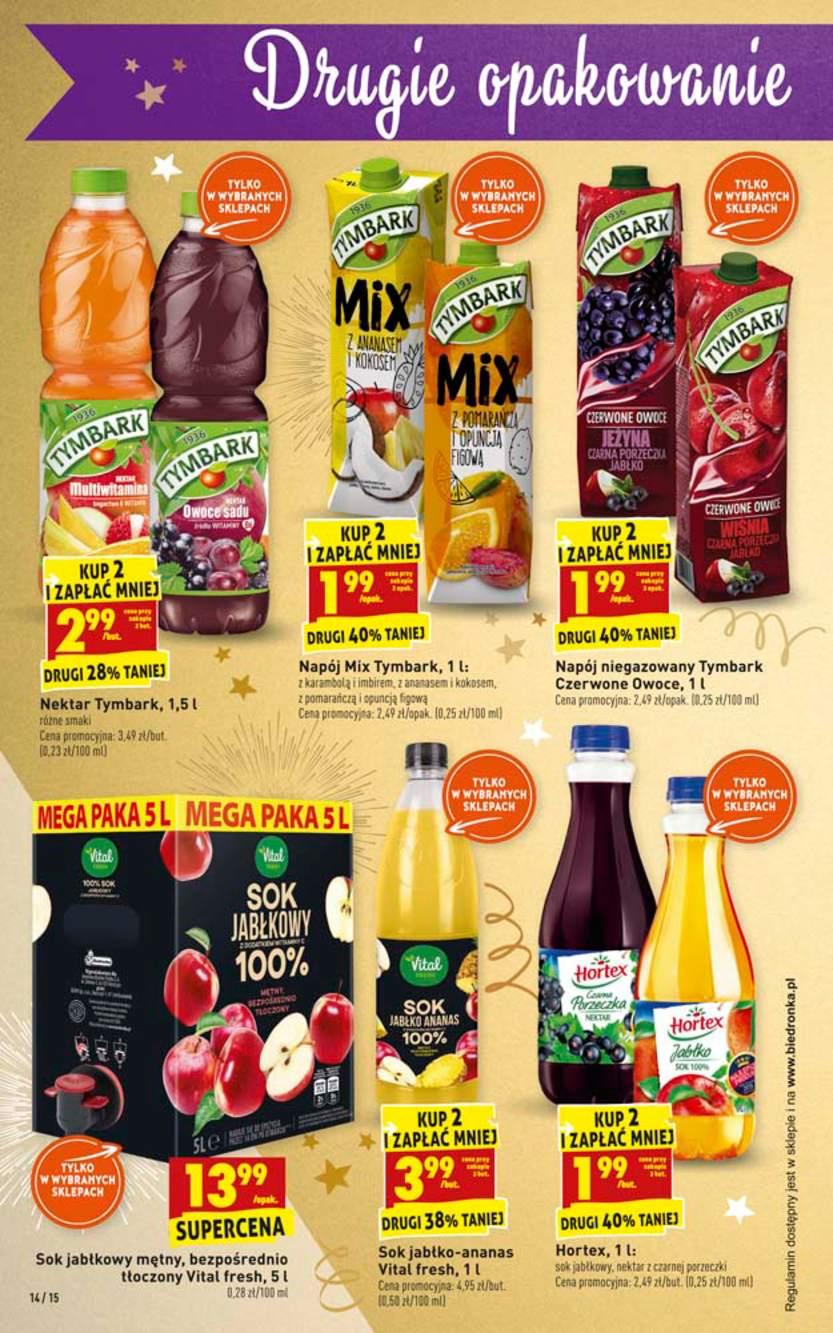 Gazetka promocyjna Biedronka do 31/12/2018 str.14