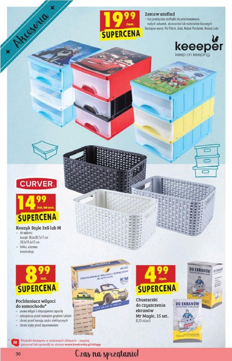 Gazetka promocyjna Biedronka do 19/11/2017 str.30
