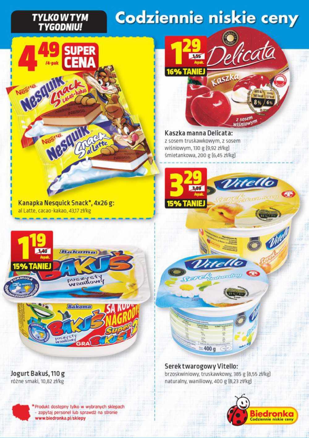 Gazetka promocyjna Biedronka do 13/01/2016 str.6