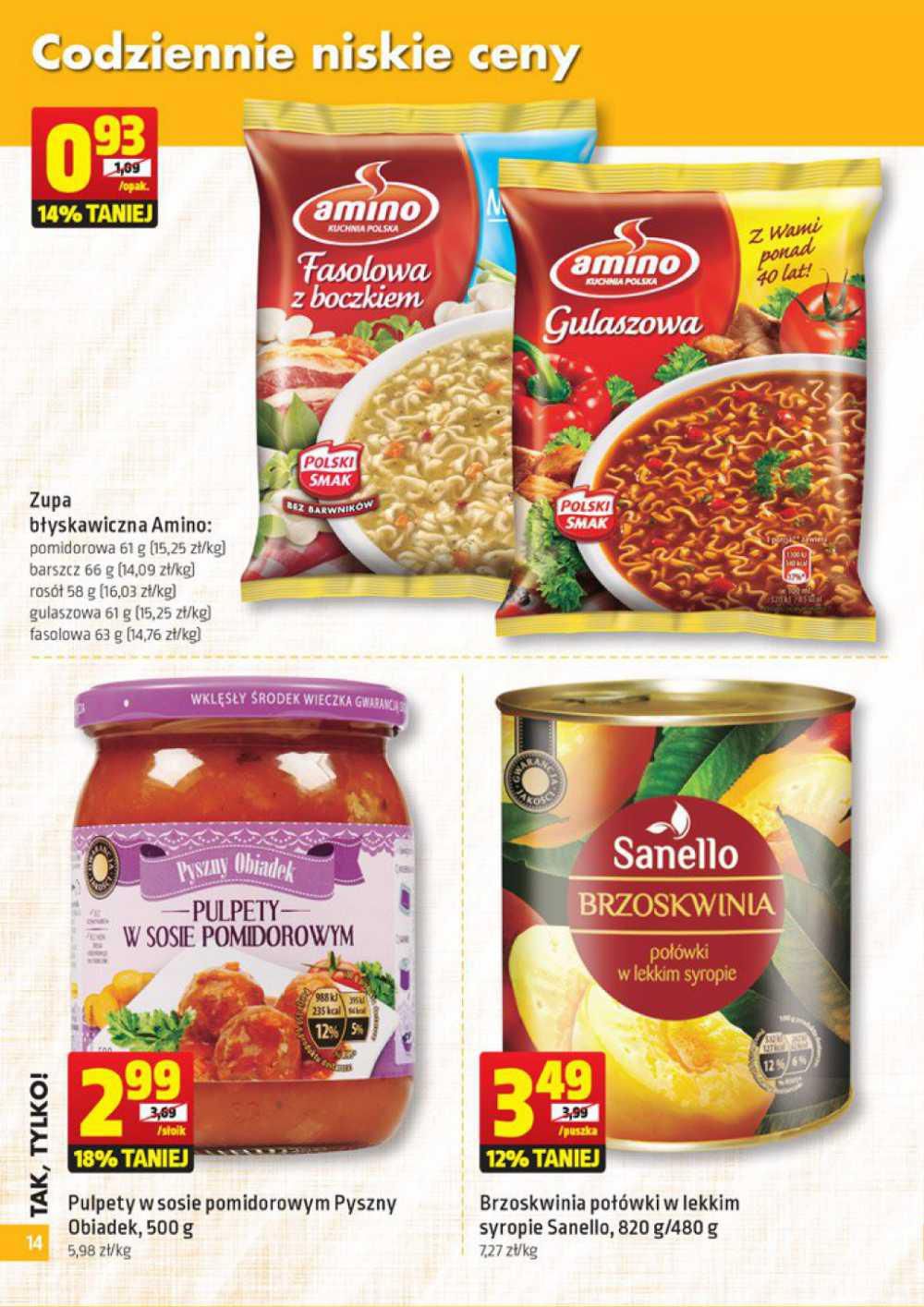 Gazetka promocyjna Biedronka do 20/01/2016 str.14
