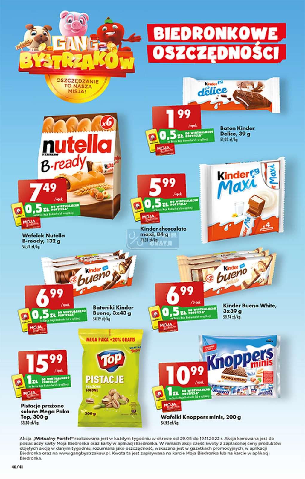 Gazetka promocyjna Biedronka do 19/10/2022 str.40
