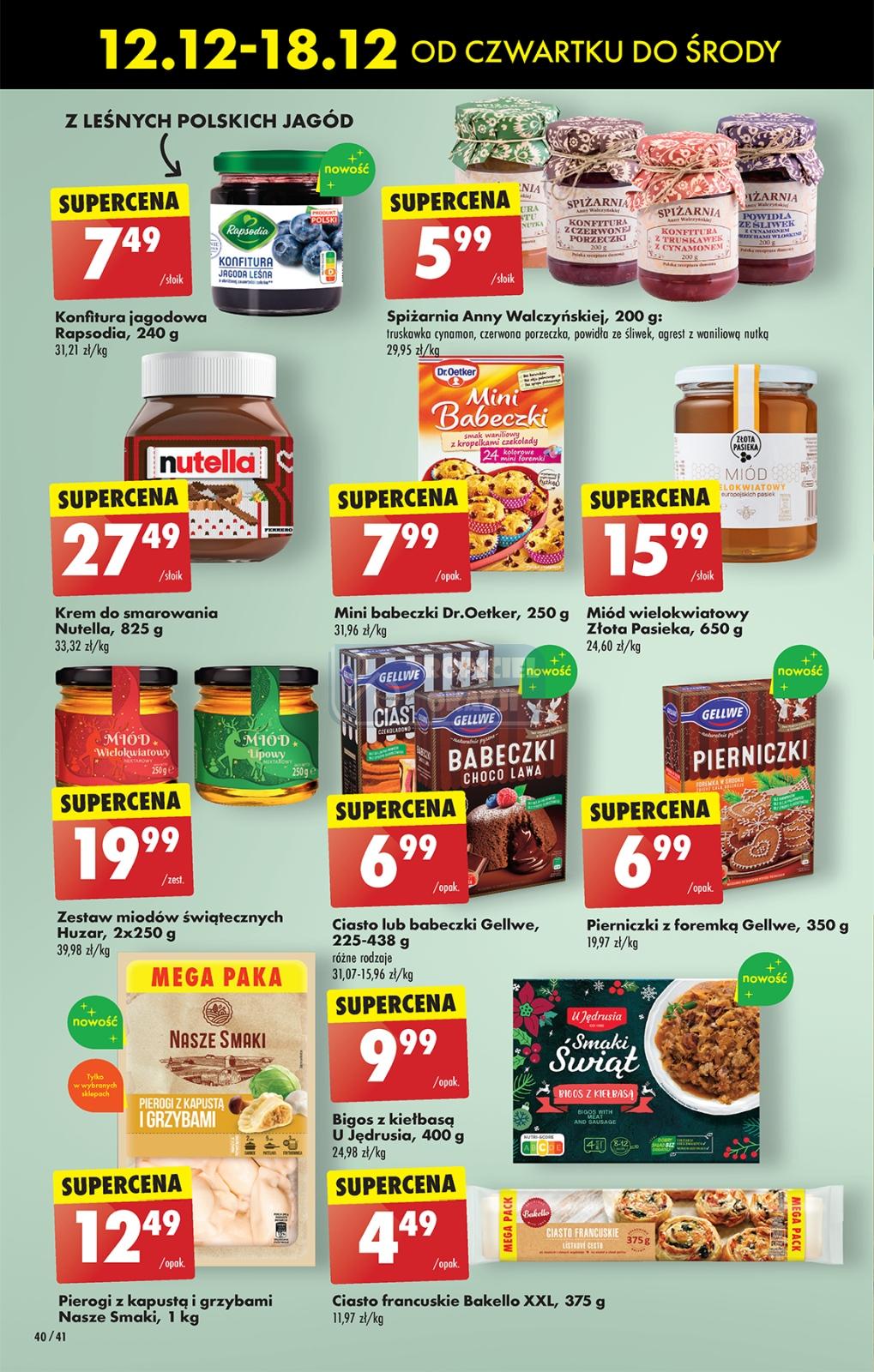Gazetka promocyjna Biedronka do 18/12/2024 str.40