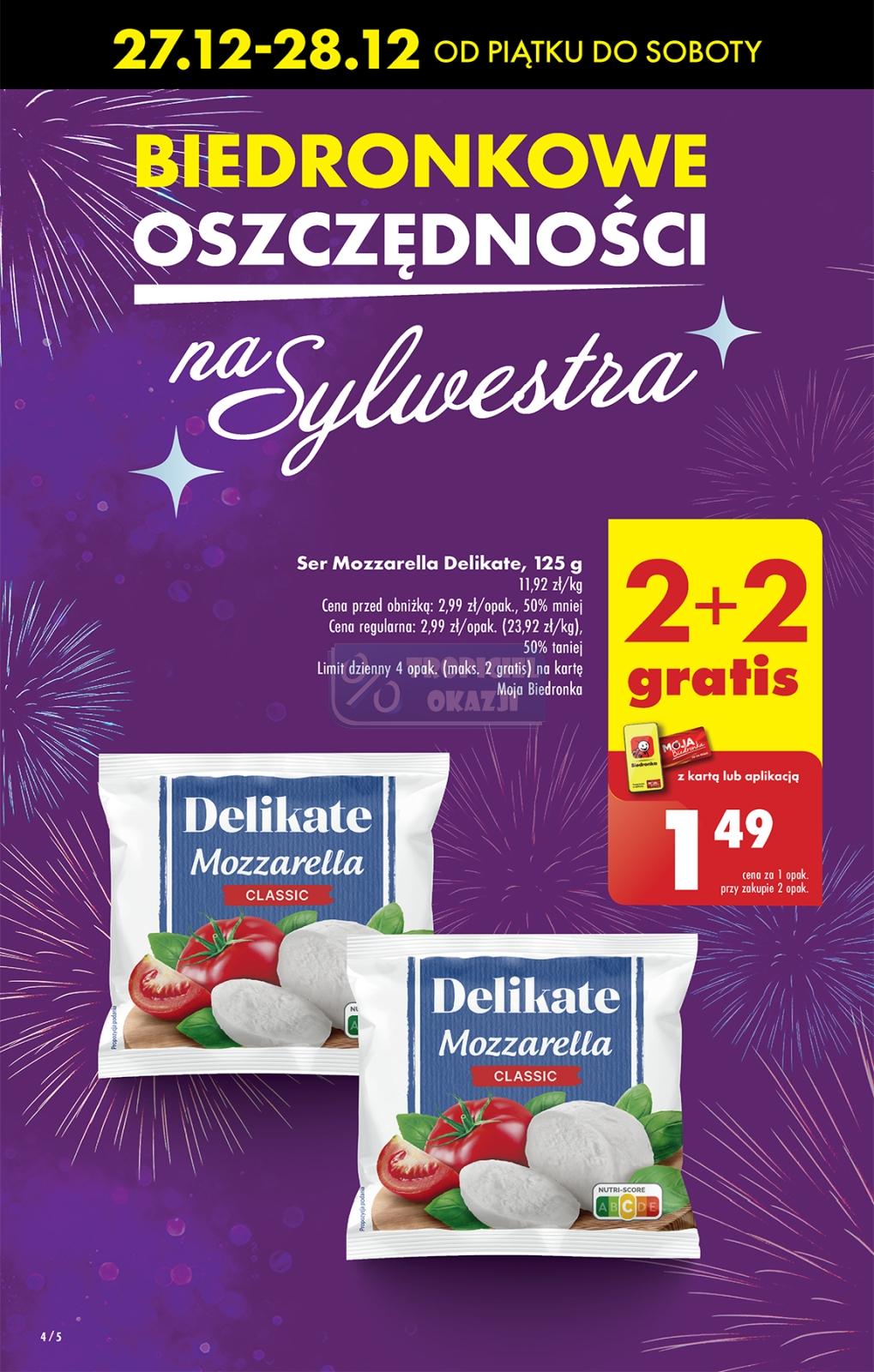 Gazetka promocyjna Biedronka do 31/12/2024 str.4