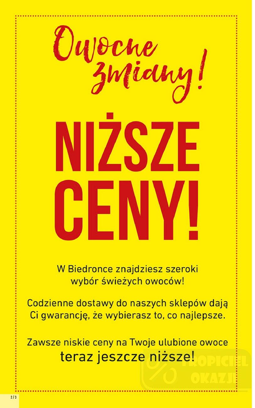 Gazetka promocyjna Biedronka do 22/09/2018 str.1