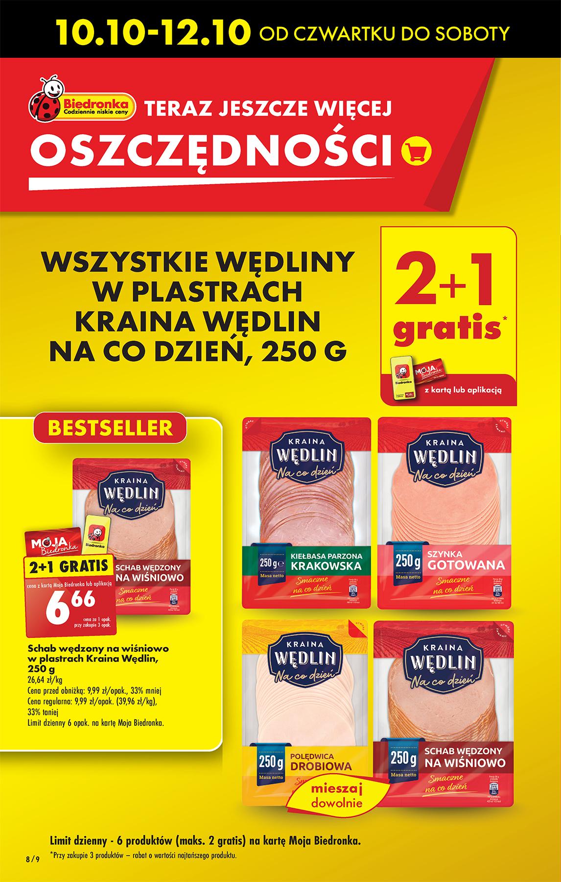 Gazetka promocyjna Biedronka do 16/10/2024 str.8