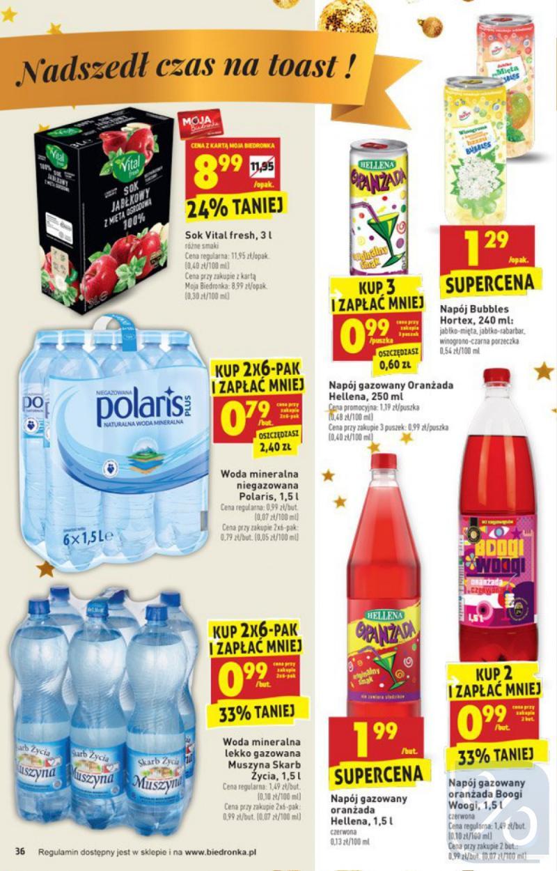 Gazetka promocyjna Biedronka do 31/12/2017 str.36