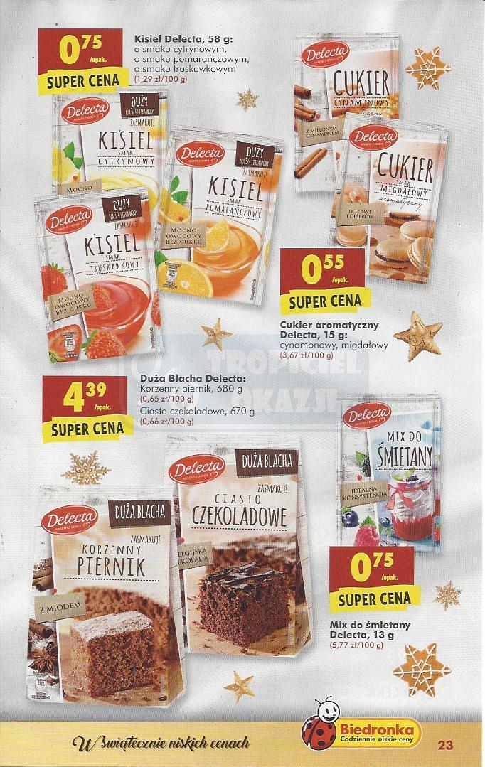 Gazetka promocyjna Biedronka do 30/11/2016 str.23