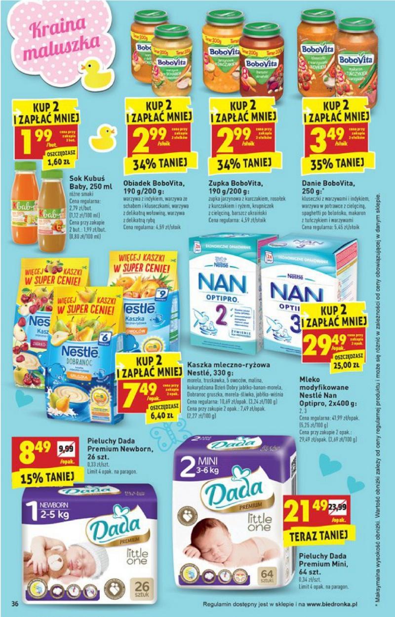 Gazetka promocyjna Biedronka do 10/12/2017 str.36