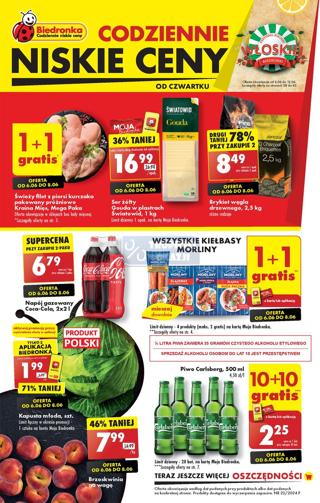 Gazetka promocyjna Biedronka do 12/06/2024 str.1