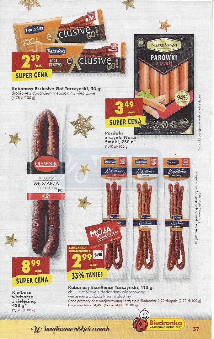 Gazetka promocyjna Biedronka do 30/11/2016 str.37