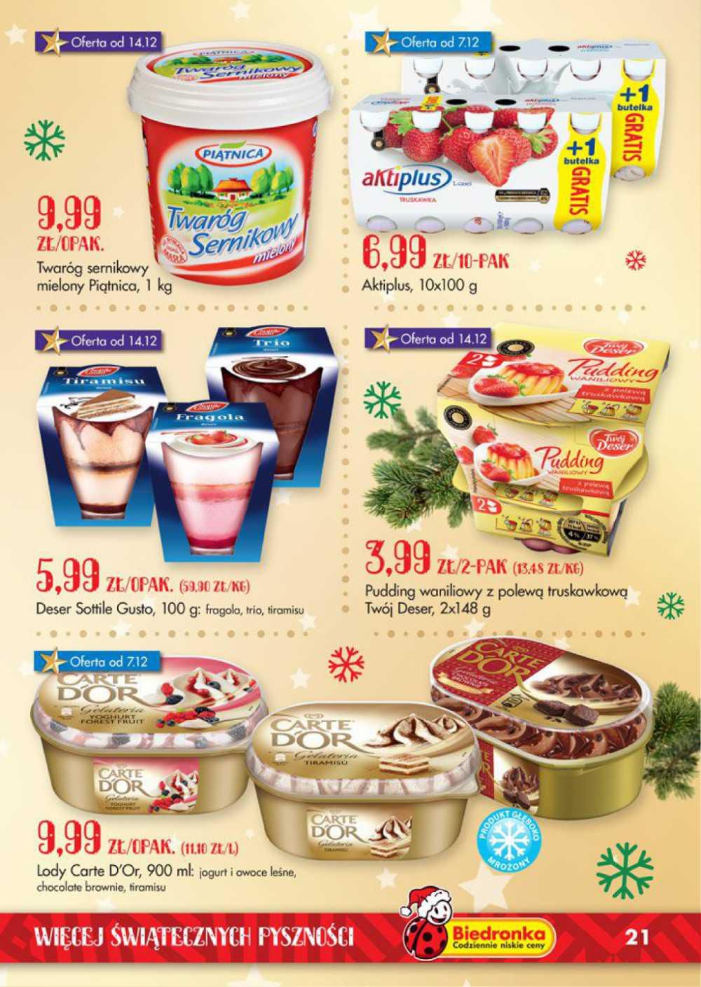 Gazetka promocyjna Biedronka do 27/12/2015 str.21