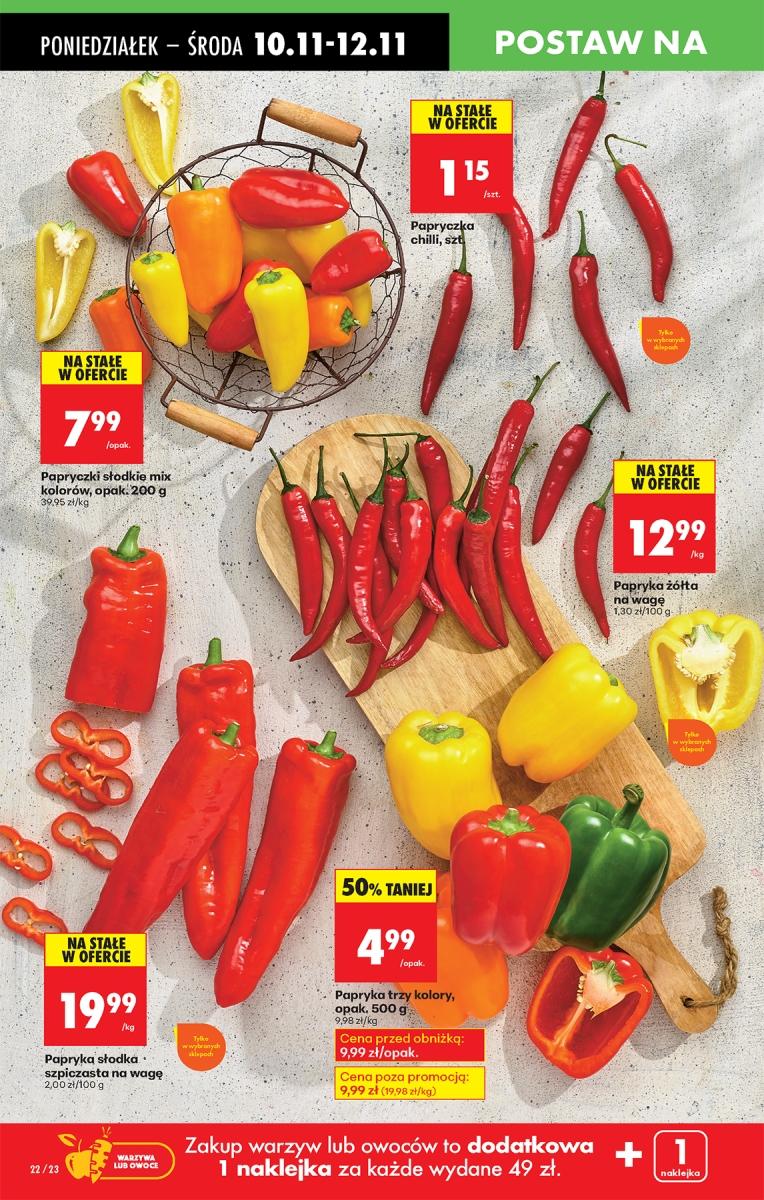 Gazetka promocyjna Biedronka do 15/11/2025 str.22