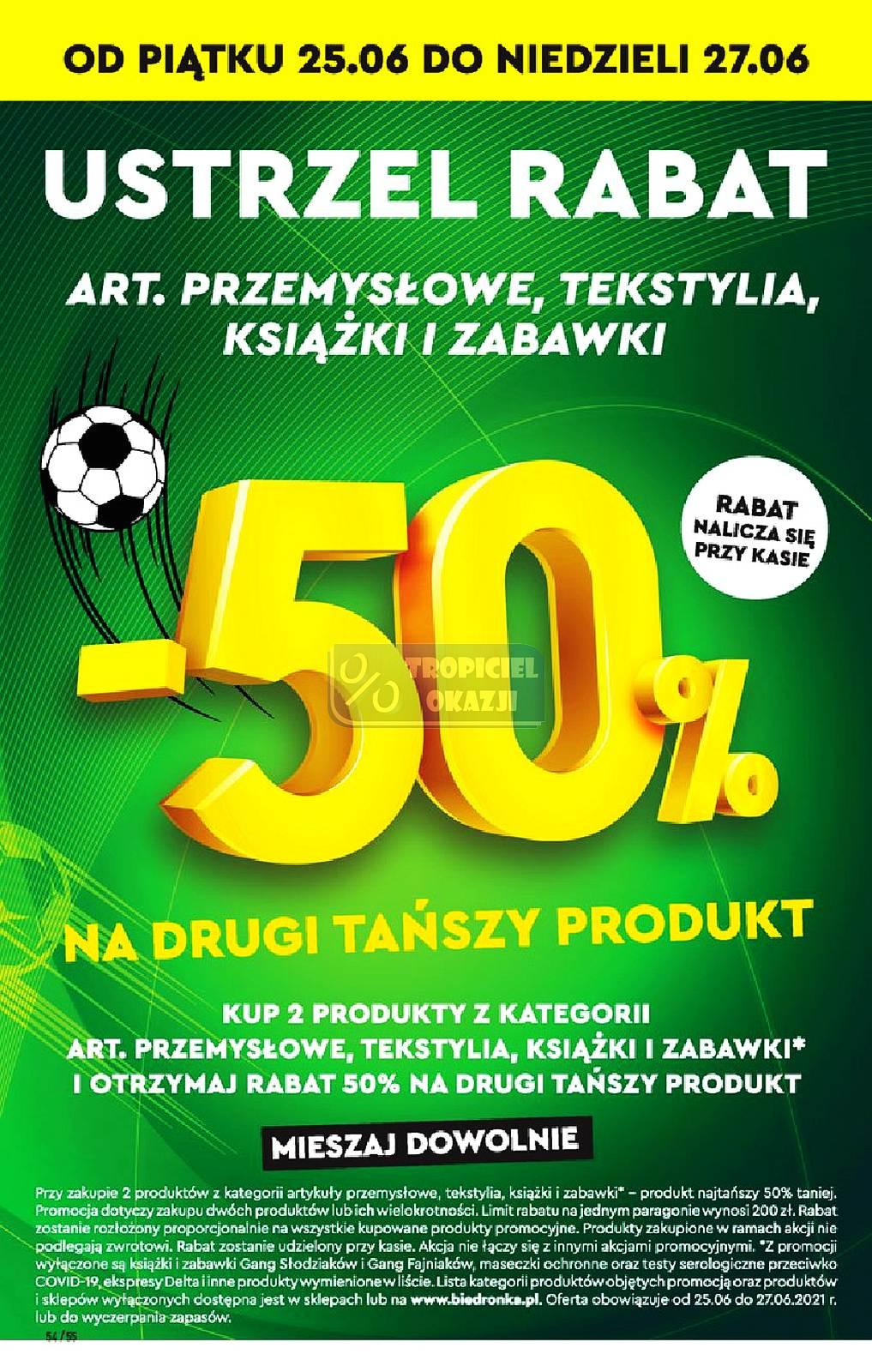 Gazetka promocyjna Biedronka do 30/06/2021 str.54
