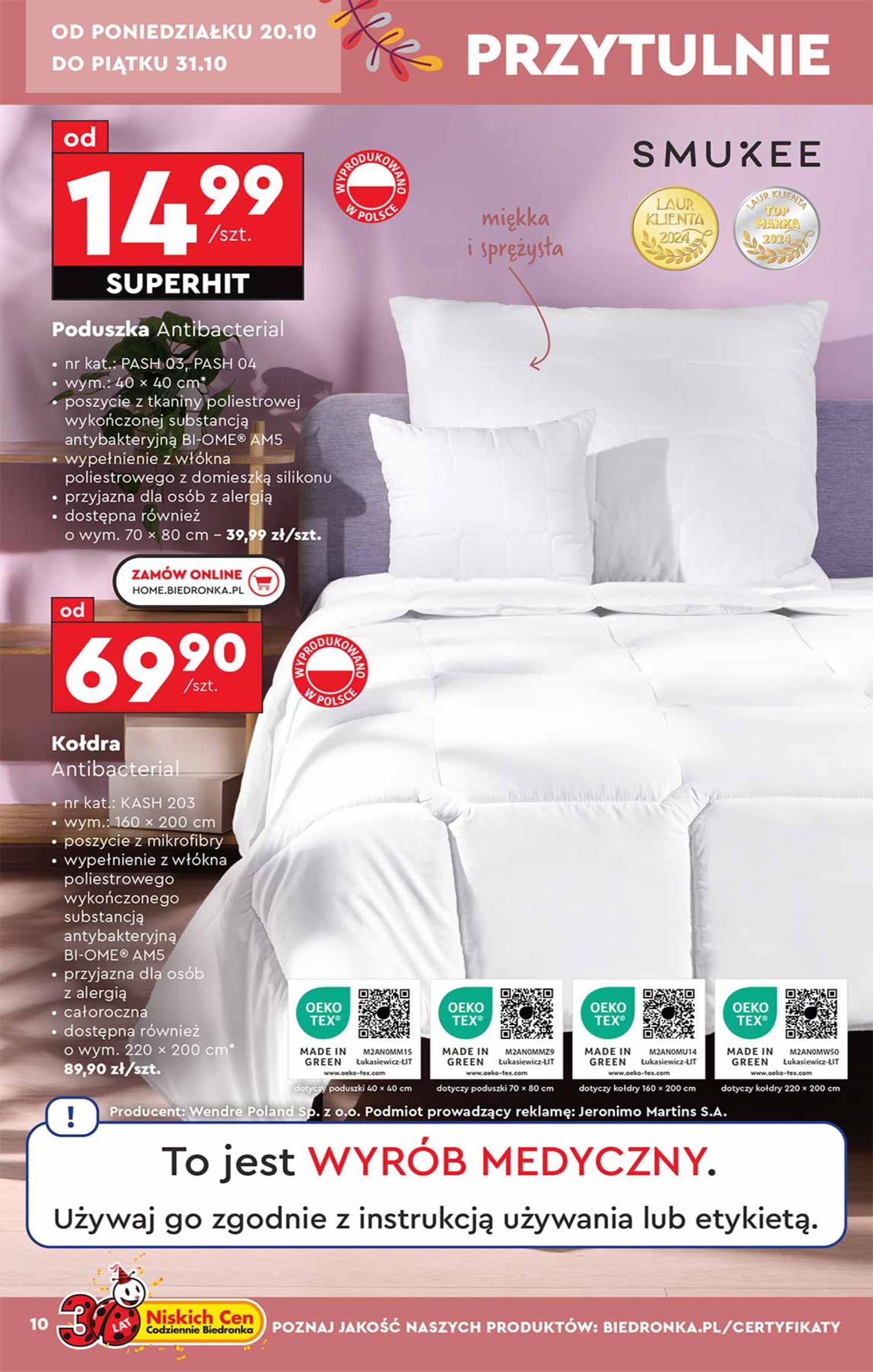 Gazetka promocyjna Biedronka do 31/10/2025 str.10
