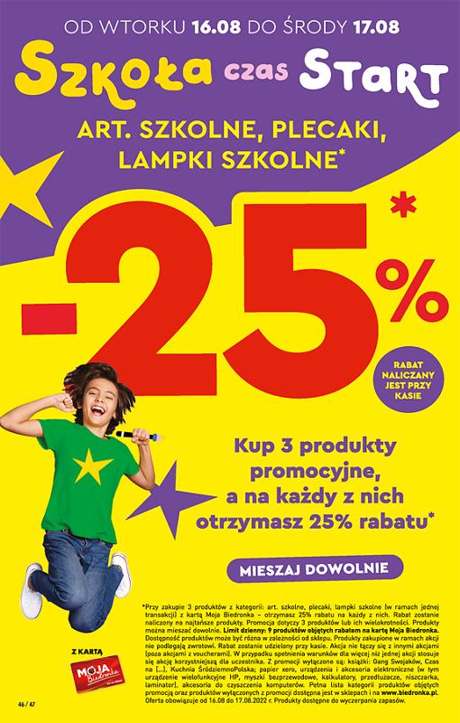 Gazetka promocyjna Biedronka do 20/08/2022 str.46
