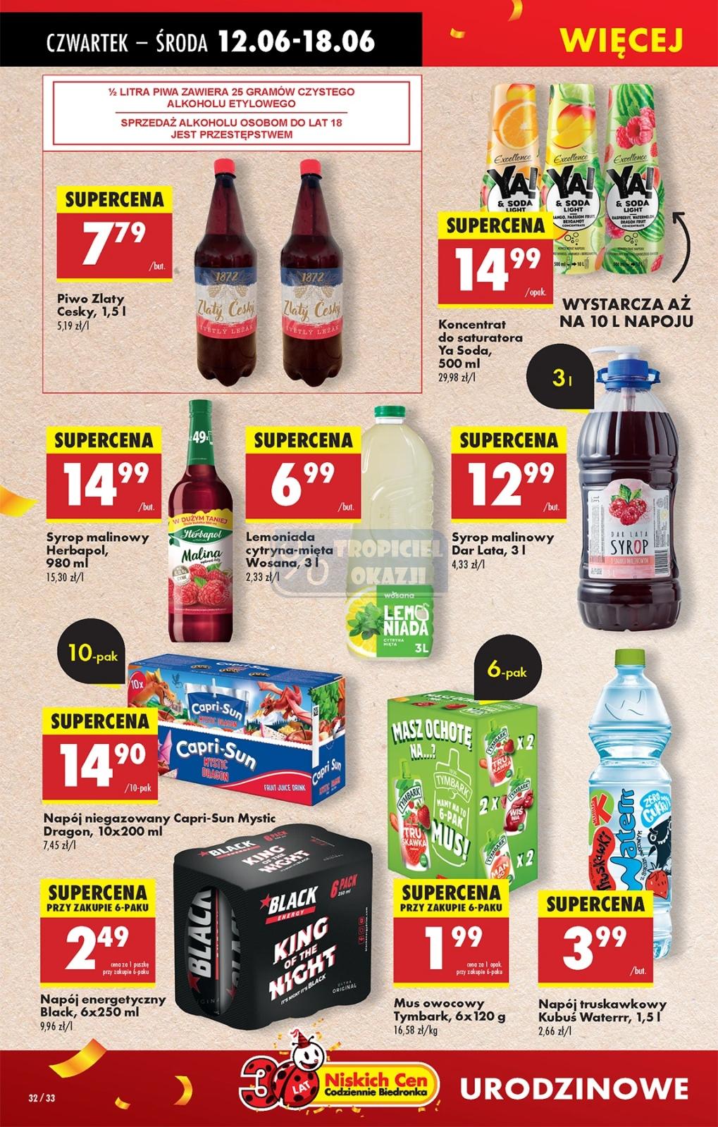 Gazetka promocyjna Biedronka do 18/06/2025 str.32