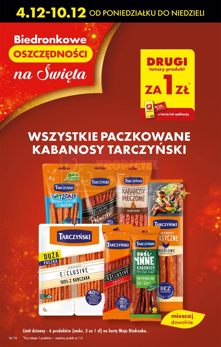Gazetka promocyjna Biedronka do 10/12/2023 str.14