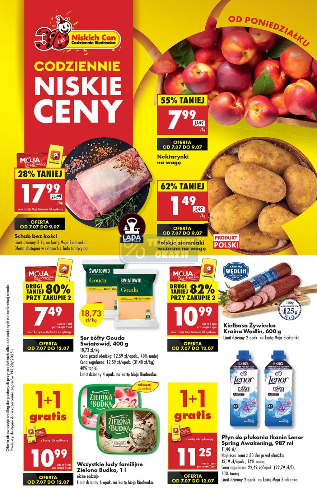 Gazetka promocyjna Biedronka do 12/07/2025 str.1