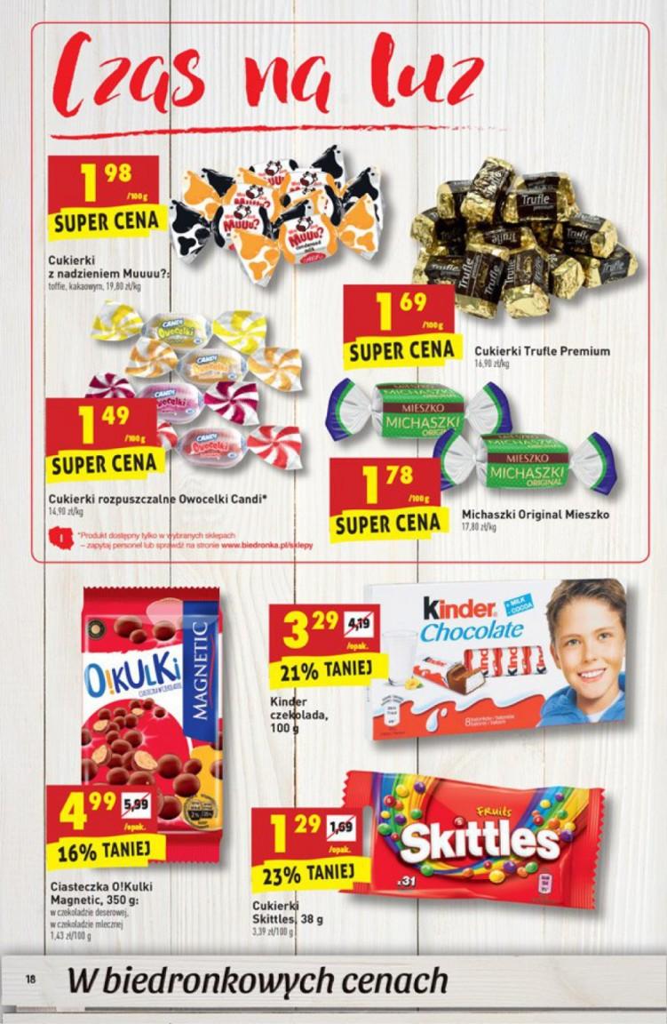 Gazetka promocyjna Biedronka do 11/01/2017 str.18