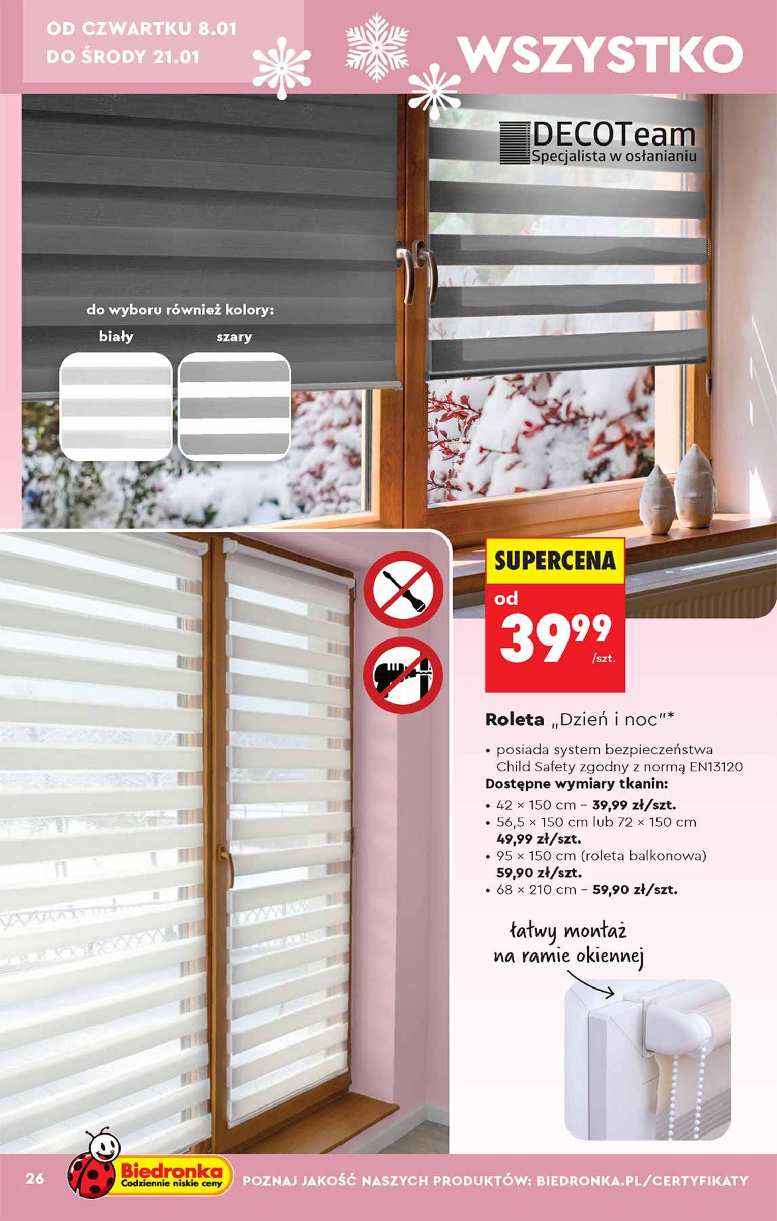 Gazetka promocyjna Biedronka do 17/01/2026 str.26