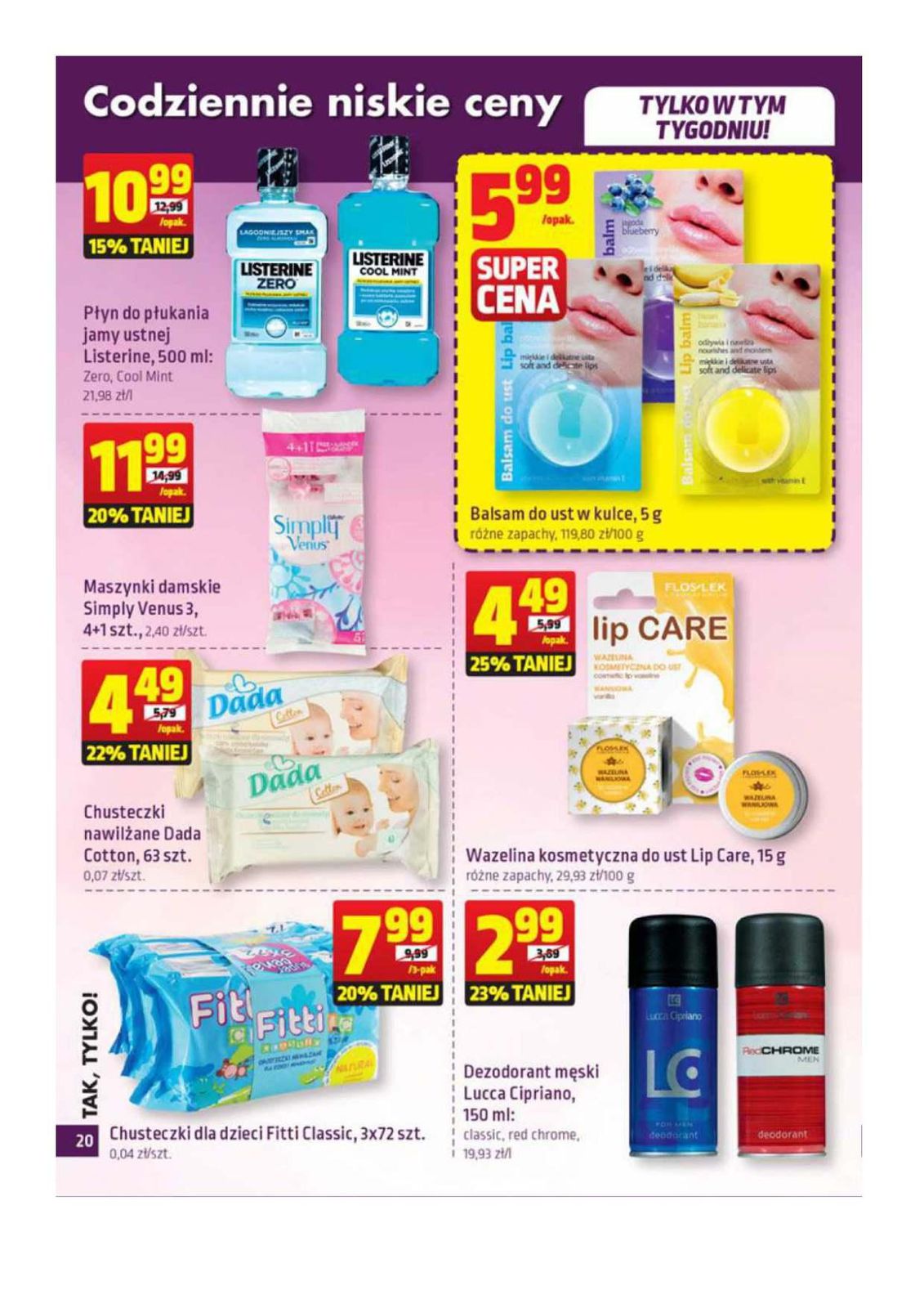 Gazetka promocyjna Biedronka do 02/03/2016 str.20