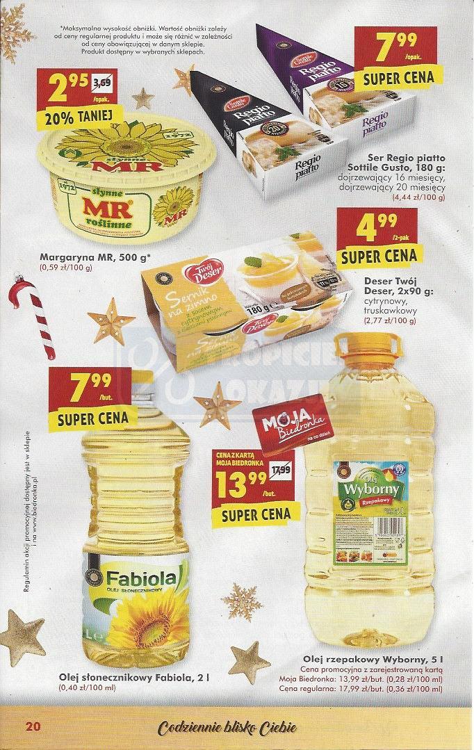 Gazetka promocyjna Biedronka do 30/11/2016 str.20