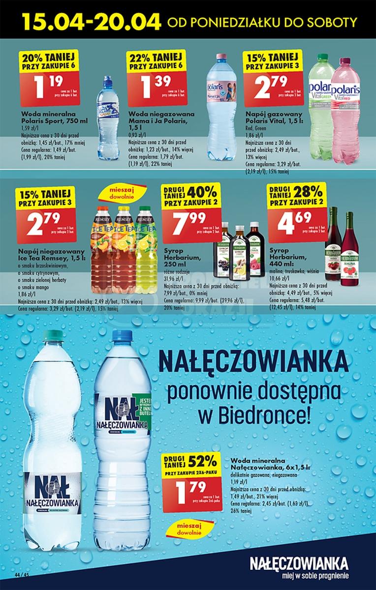 Gazetka promocyjna Biedronka do 20/04/2024 str.43