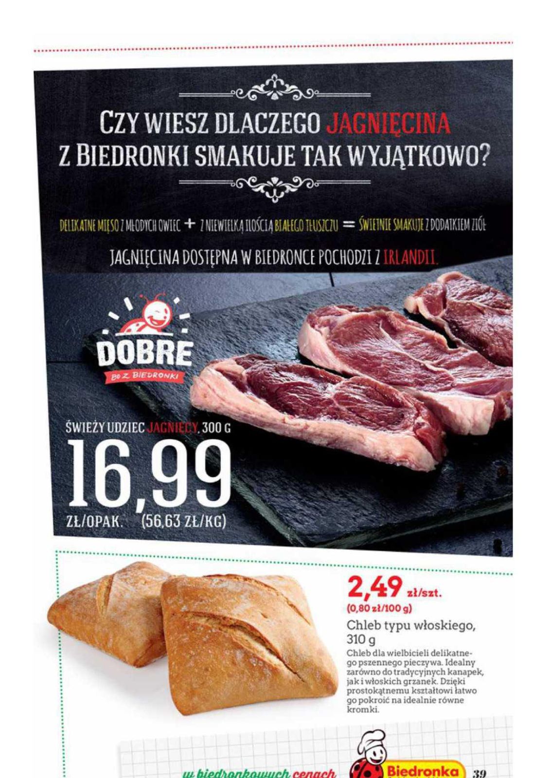 Gazetka promocyjna Biedronka do 24/04/2016 str.39