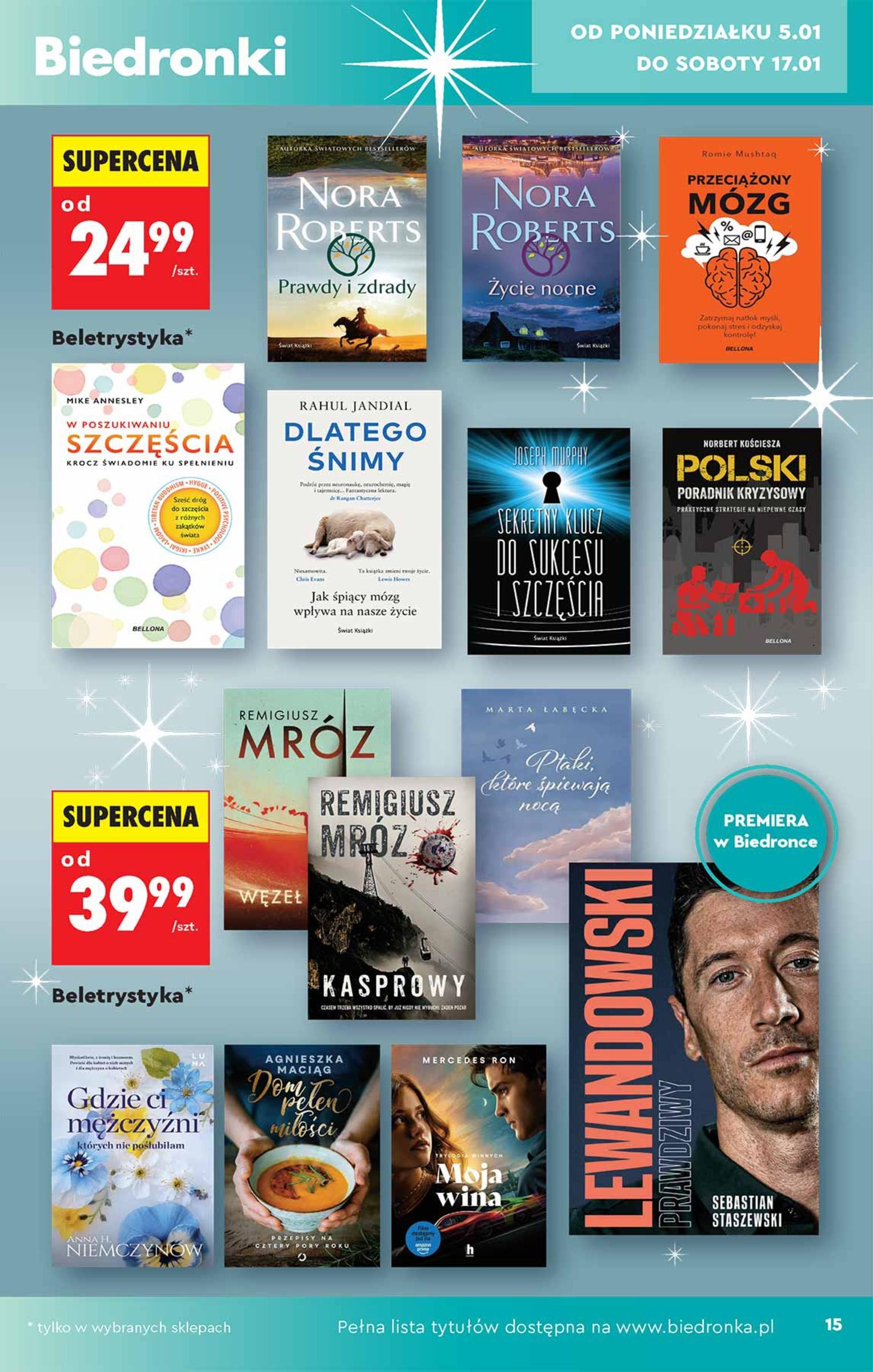 Gazetka promocyjna Biedronka do 17/01/2026 str.15
