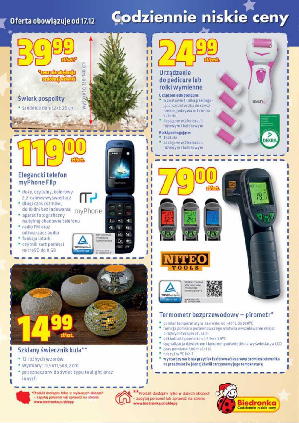 Gazetka promocyjna Biedronka do 23/12/2015 str.25
