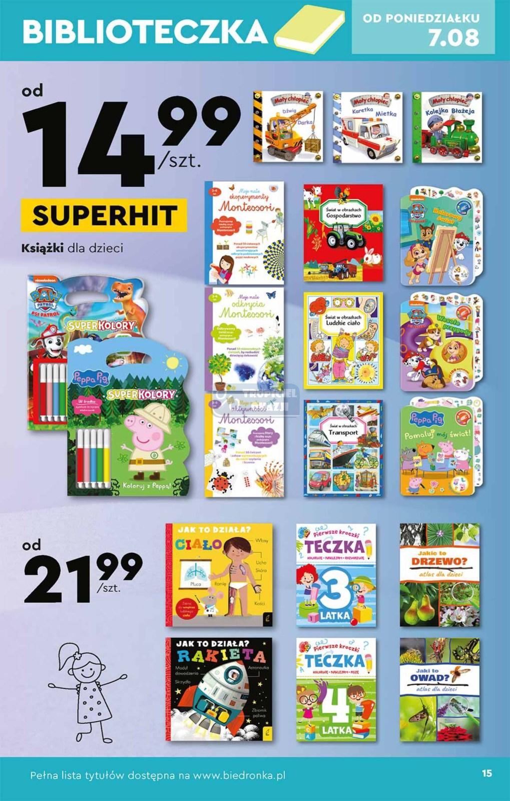 Gazetka promocyjna Biedronka do 19/08/2023 str.15