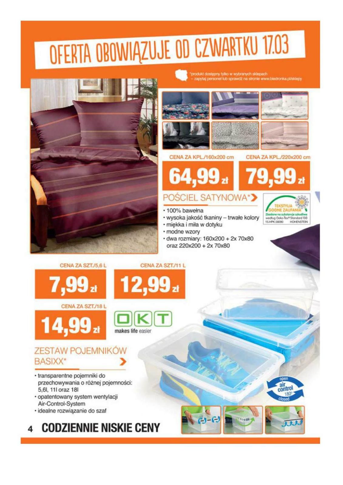 Gazetka promocyjna Biedronka do 30/03/2016 str.4