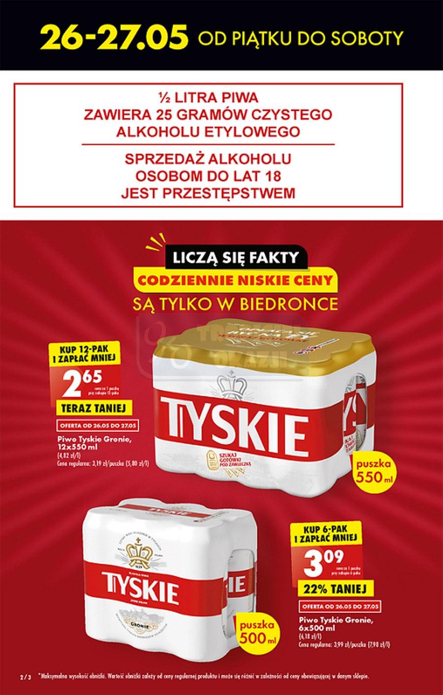 Gazetka promocyjna Biedronka do 31/05/2023 str.2