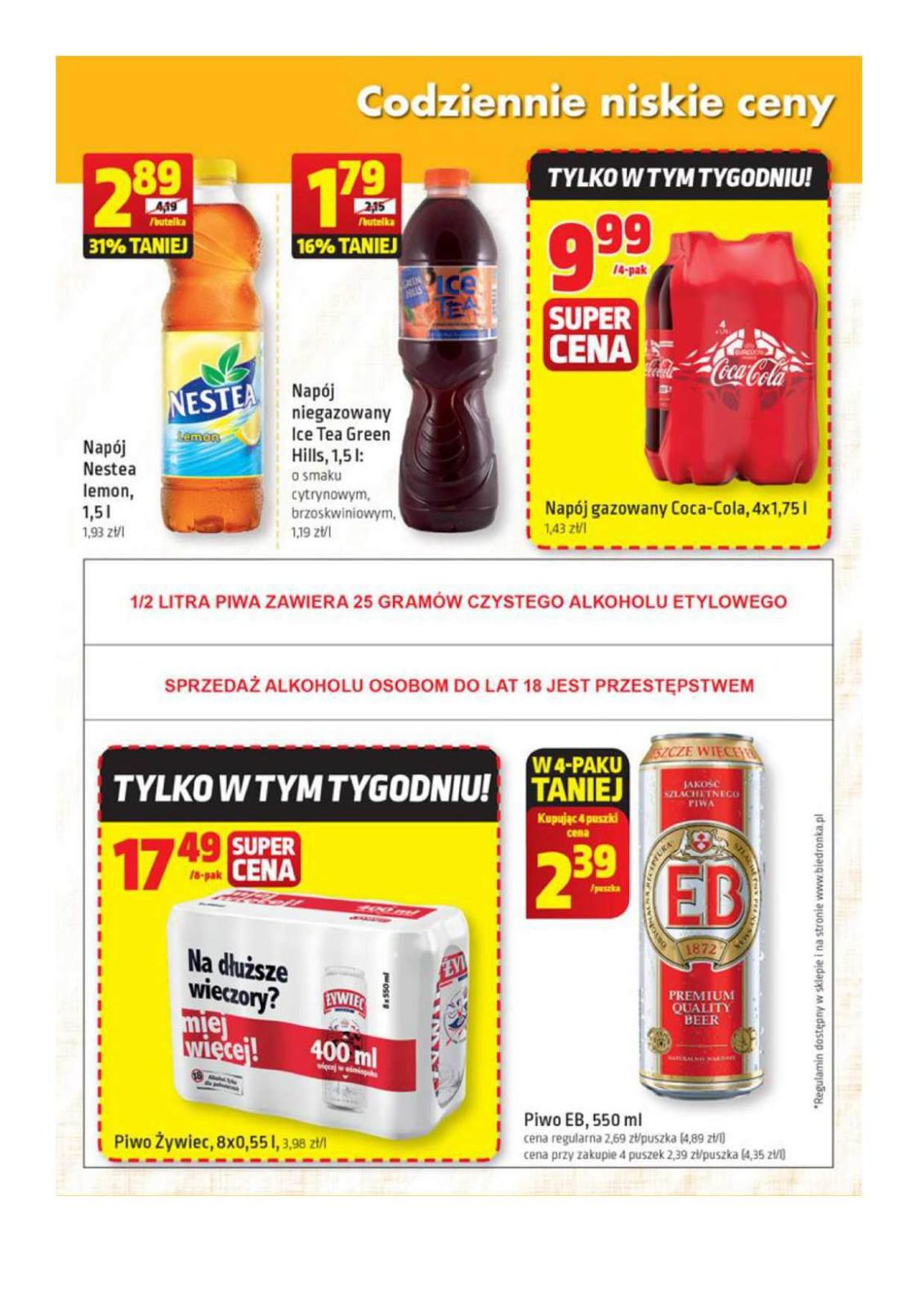 Gazetka promocyjna Biedronka do 30/03/2016 str.15