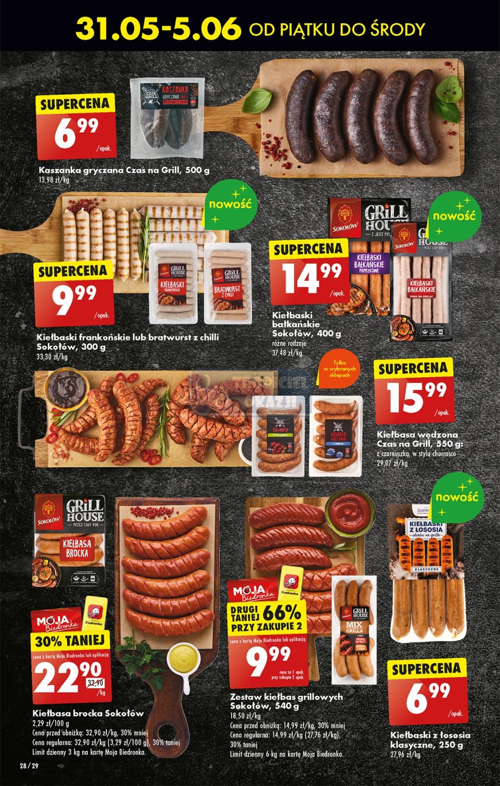 Gazetka promocyjna Biedronka do 05/06/2024 str.28