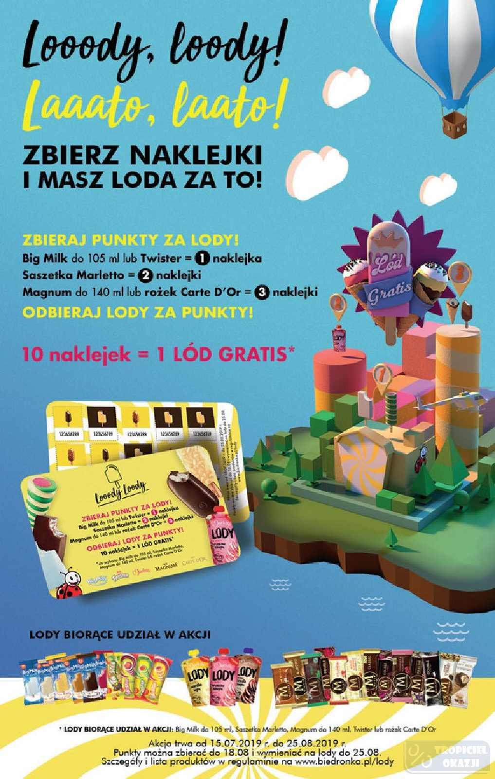 Gazetka promocyjna Biedronka do 31/07/2019 str.44